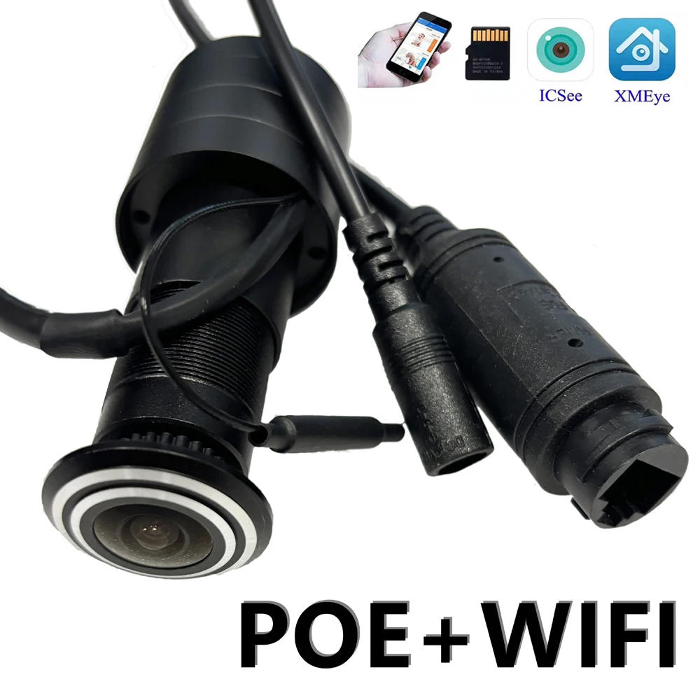 Home Security Front Door Camera - 1080P Audio POE HD puerta interior