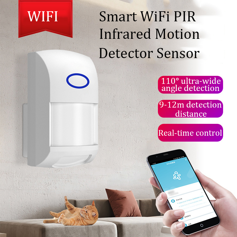 Sim Gsm Alarm - Sensor de movimiento PIR inteligente Tuya,