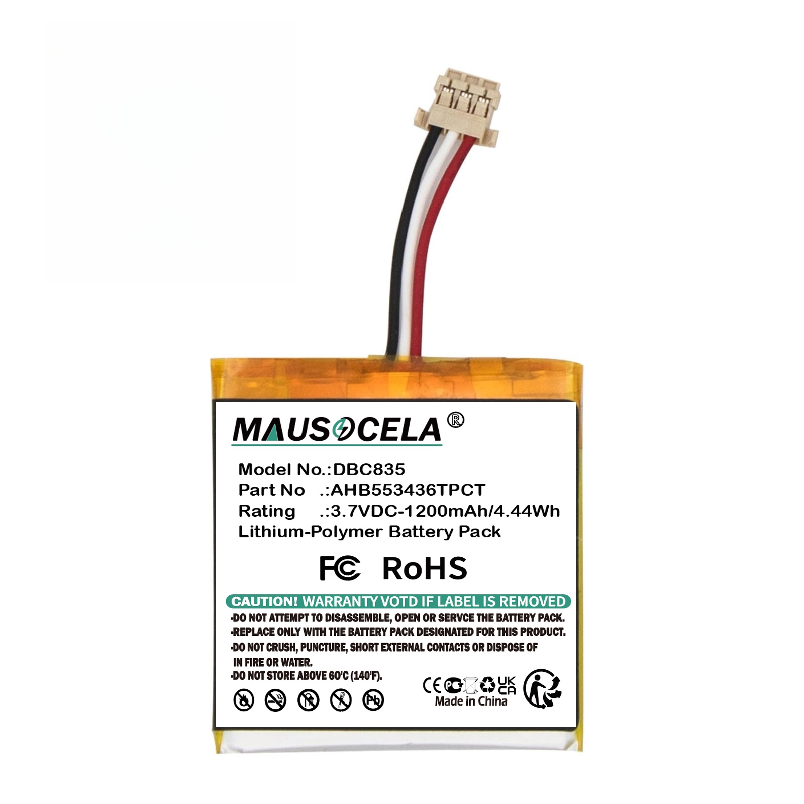Home Security Battery Replacement - Batería de repuesto para cámara de