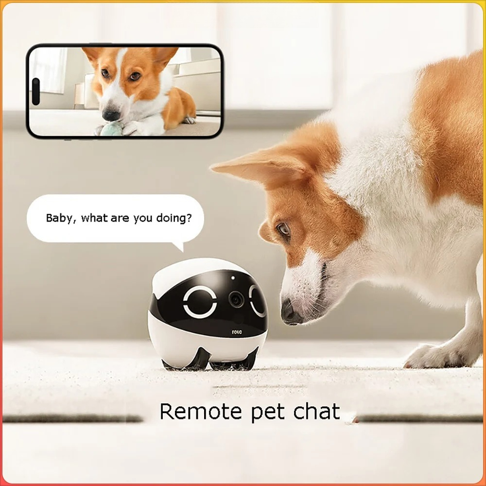Home Security Robots - Robot de Compañía Mini para Mascotas