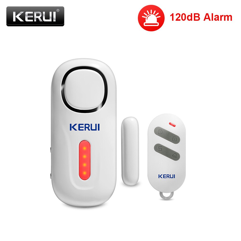 Sim Gsm Alarm - KERUI 120DB inalámbrico puerta/ventana entrada seguridad