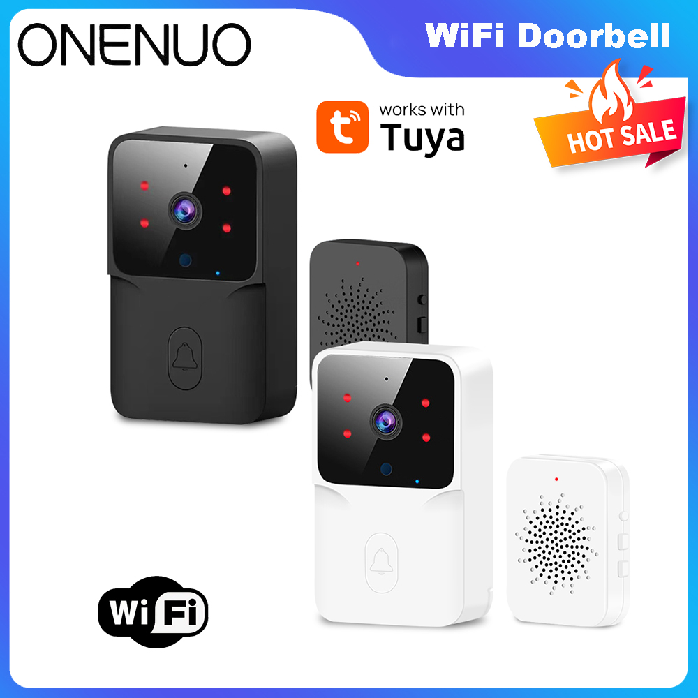 Tuya WiFi Video timbre inalámb - Home Security Front Door Camera reseña y precio