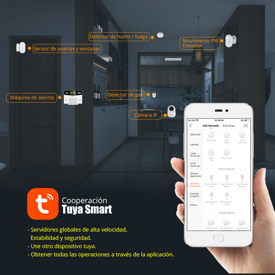 Fuers Tuya Kit de sistema de a - Home Security Front Door Camera reseña y precio
