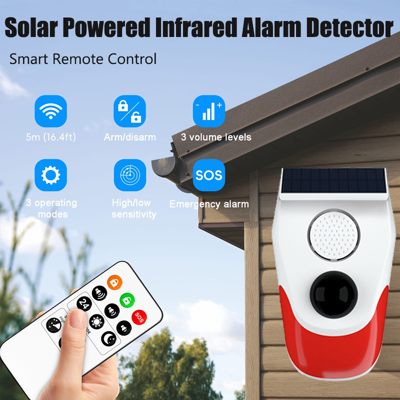 Detector de alarma de sonido d - Sim Gsm Alarm reseña y precio