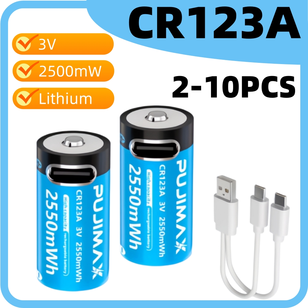 Batería de Litio Recargable CR - Home Security Battery Replacement reseña y precio