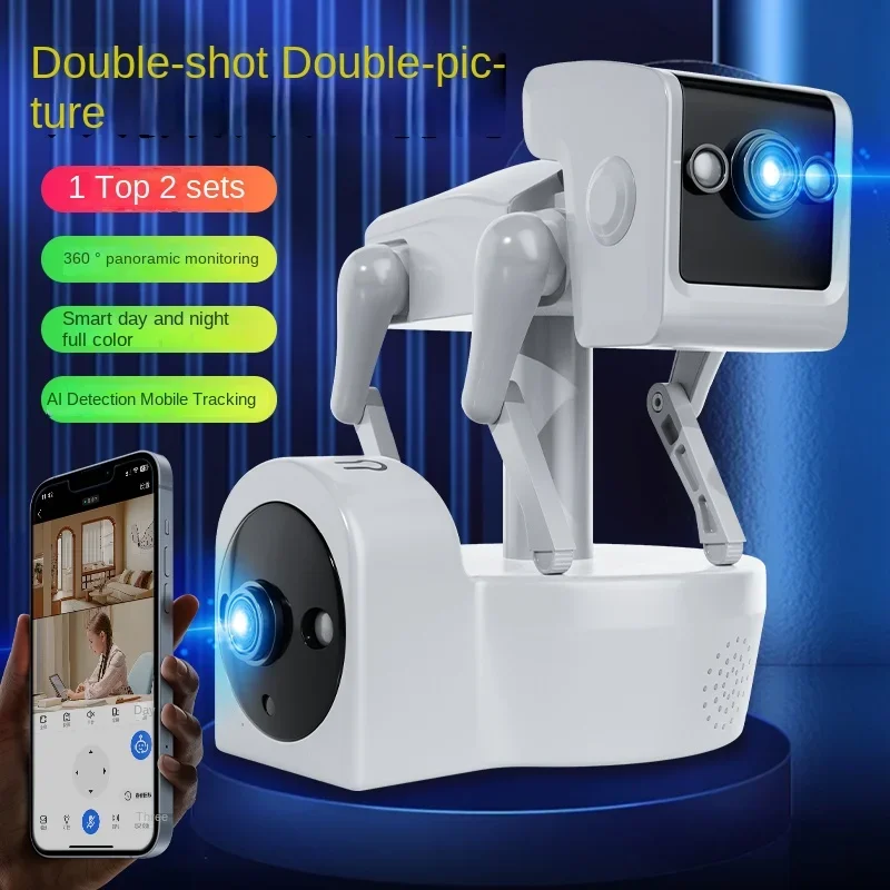 Cámara IP de 2MP, Robot inalám - Home Security Robots reseña y precio