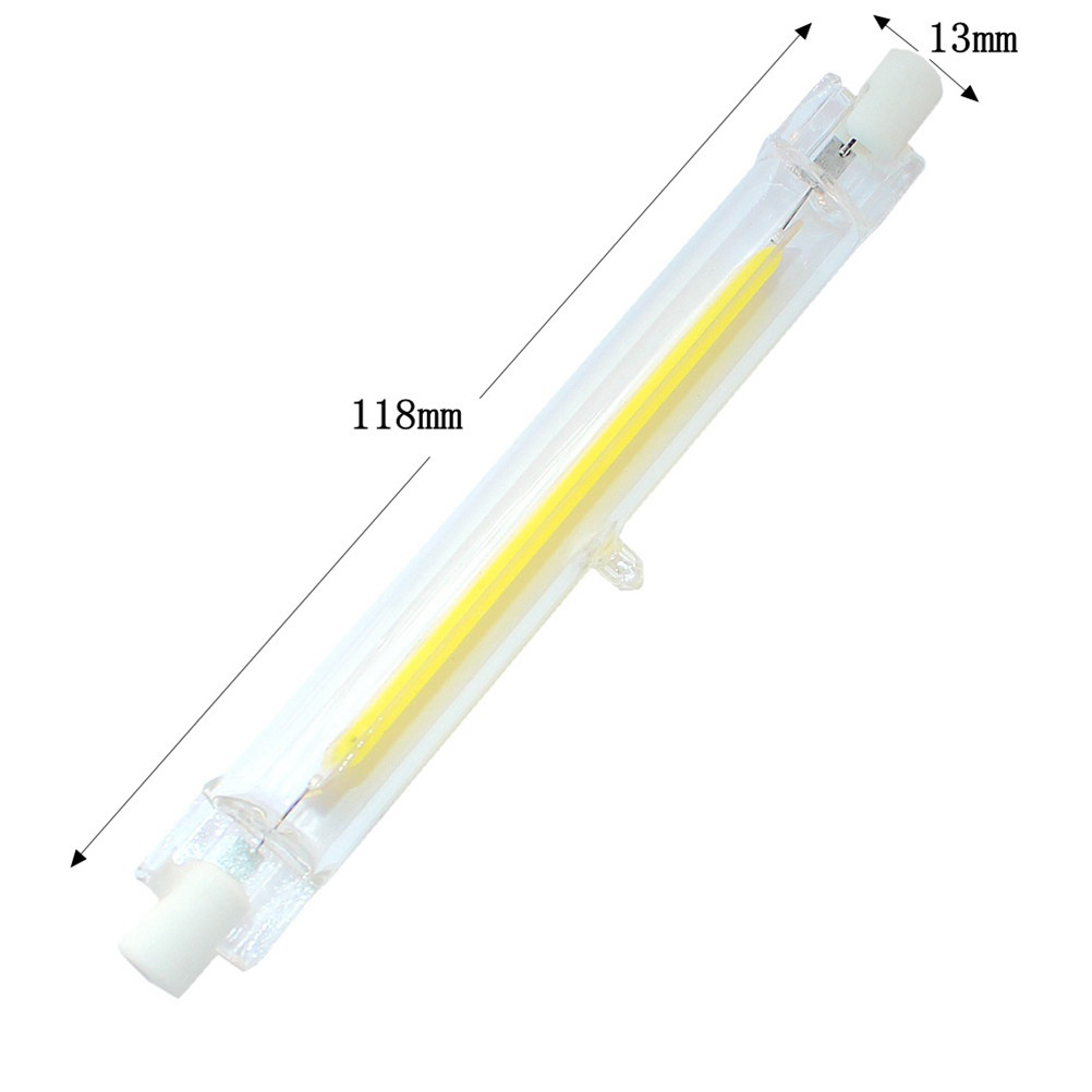 Bombilla LED R7s 7W de doble e - Home Security Battery Replacement reseña y precio