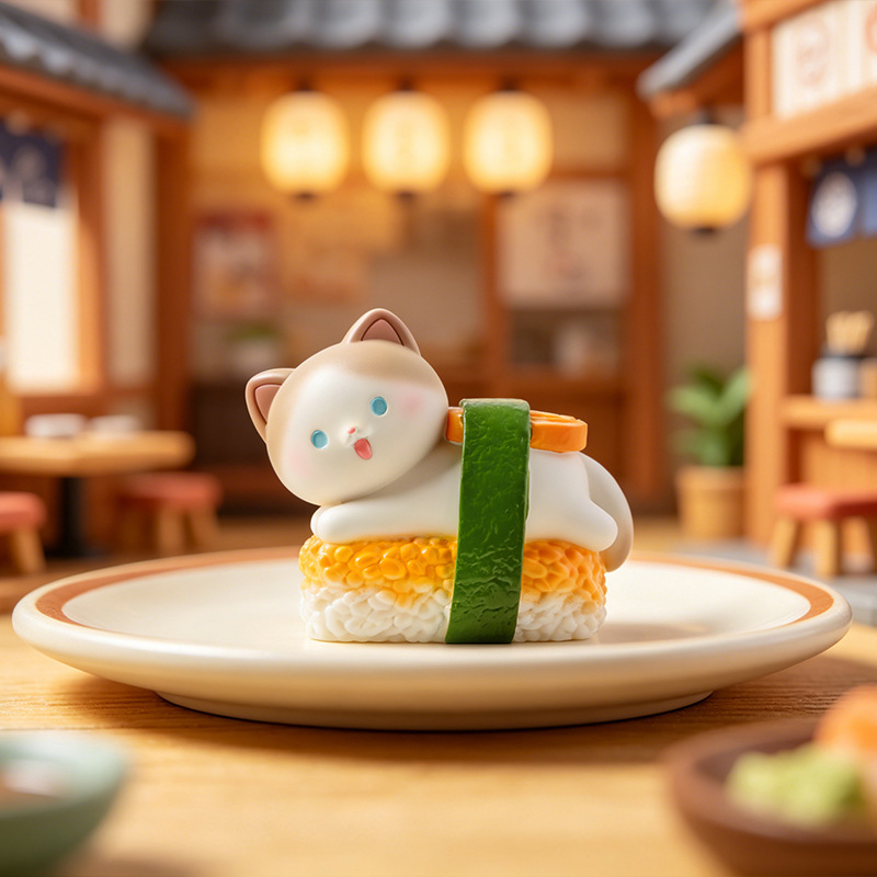 Caja Sorpresa Sushi Cat, Figur - Home Security Box reseña y precio