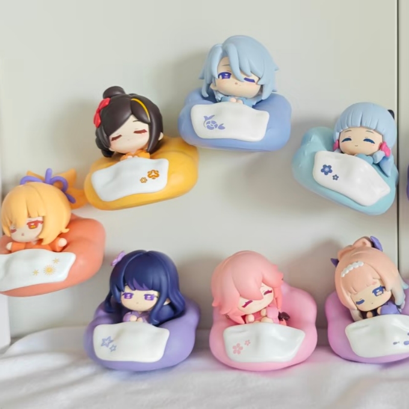 Imán de nevera Chibi de Genshi - Home Security Box reseña y precio
