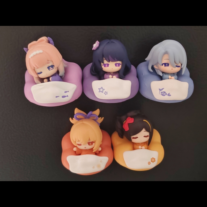 Imán de nevera Chibi de Genshi - Home Security Box reseña y precio