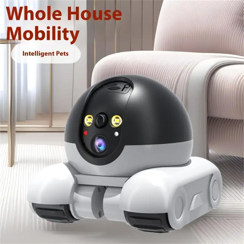 Cámara giratoria 360 ​​grados  - Home Security Robots reseña y precio